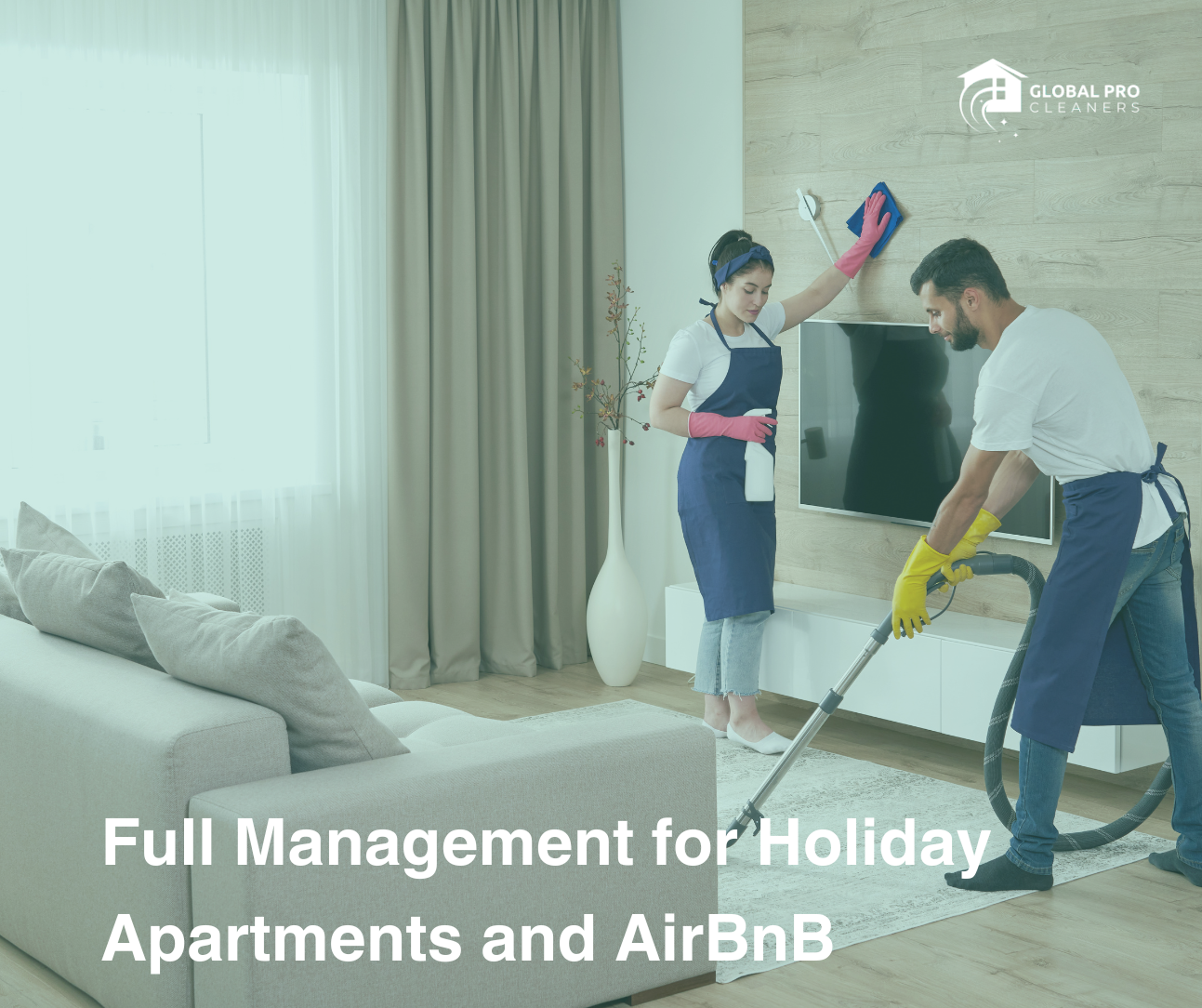Full Management for Holiday Apartments and AirBnB